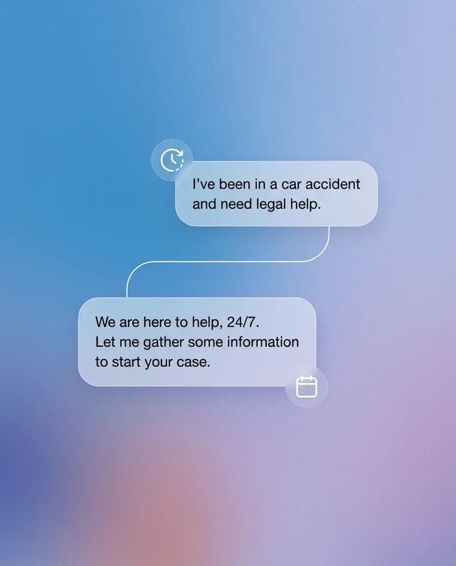 24/7 AI-powered coverage - instant response conversation